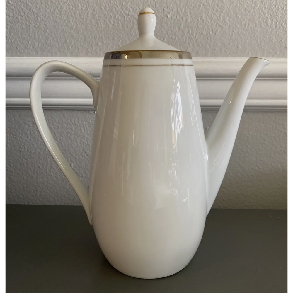 Royalton China Translucent Porcelain Golden Elegance Coffee Pot
